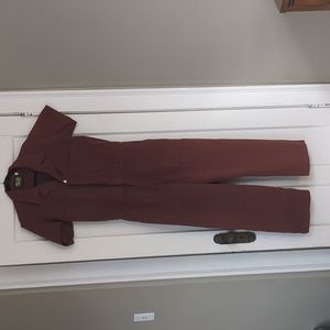 Big bud press short sleeve jumpsuit brown